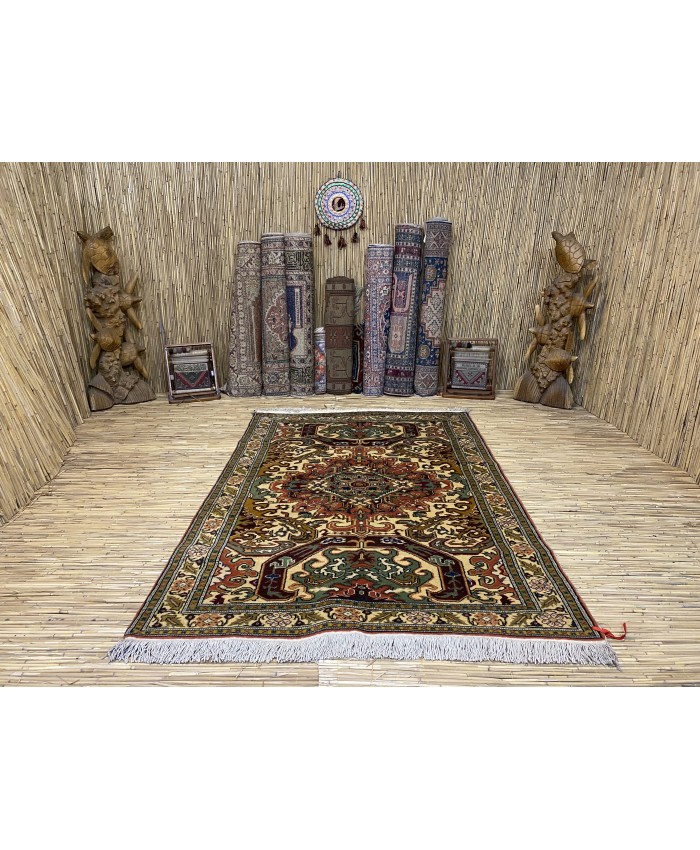 Turkish Kayseri Handmade Wool on Cotton Carpet – FREE SHIPPING..!